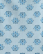 Toddler Girl 2-Piece Tank Top & Short Set - Blue, image 2 of 3 slides