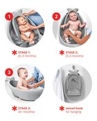 MOBY&reg; Smart Sling&trade; 3-Stage Tub - Grey, image 8 of 8 slides