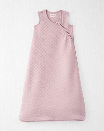 Baby Girl Doubleknit Zip Wearable Blanket, 