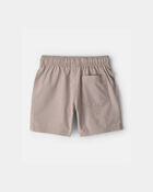 Baby Boy Woven Pocket Shorts - Taupe, image 2 of 4 slides