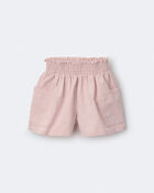 Toddler Girl Swing Shorts with Pockets - Light Pink, image 3 of 7 slides