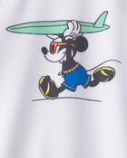 Toddler Boy Disney&copy; Mickey Mouse Long-Sleeve Rashguard - Blue/White, image 3 of 3 slides