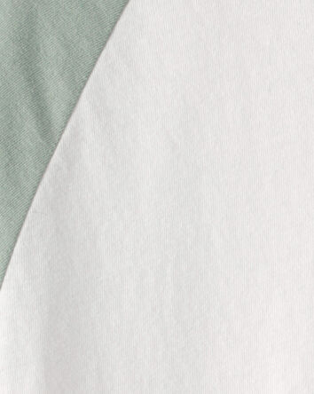 Kids Colorblock T-Shirt - Green/White, 