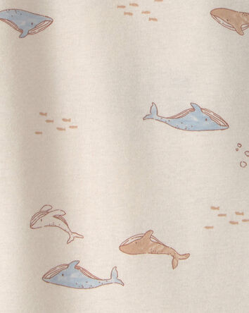 Baby 2-Pack Whale Rompers - Bl...