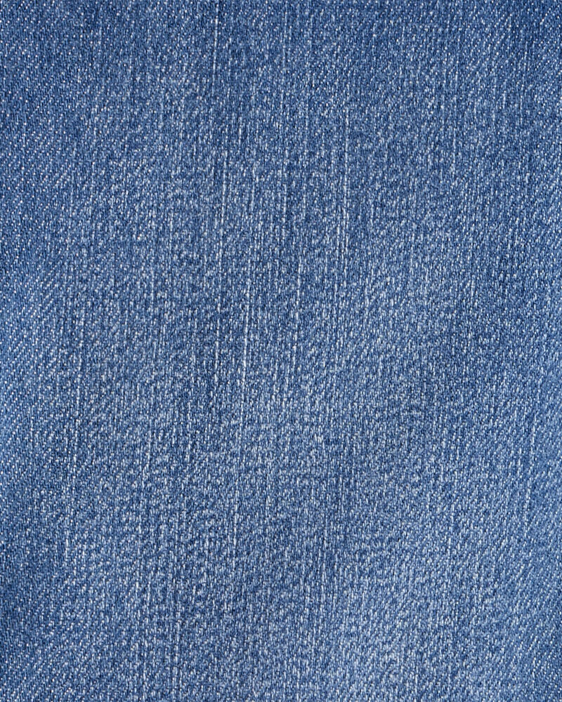 Toddler Girl Dark Wash Elastic-Waist Jeggings, image 3 of 4 slides