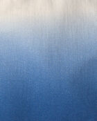 Toddler Girl Ombre Twill Shorts - Blue/Ivory, image 3 of 4 slides