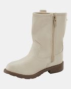 Toddler Cowgirl Boots - White, image 7 of 7 slides