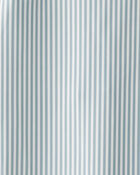 Baby Boy Recycled Long-Sleeve Rashguard Swimsuit in Stripes, image 4 of 5 slides