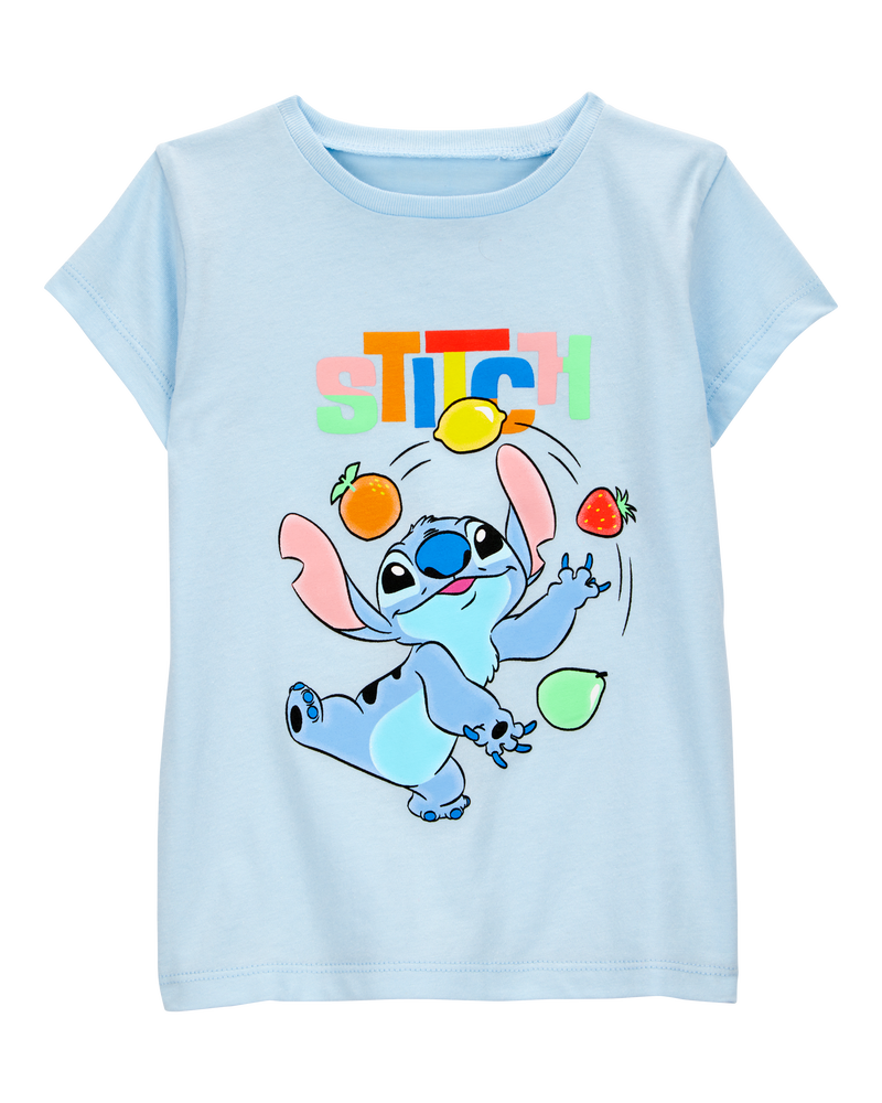Toddler Girl Disney&copy; Lilo & Stitch Short-Sleeve Graphic Tee - Blue, image 1 of 2 slides