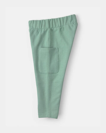 Baby Boy 3-Piece Frog Top & Pant Set - Green, 