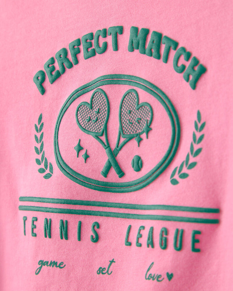 Toddler Girl 'Perfect Match' Top - Pink, image 2 of 4 slides