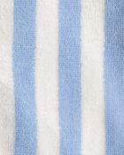 Baby Organic Cotton Cover Up in Stripes, image 3 of 4 slides