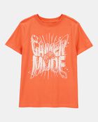 Boys Gamer Mode Short-Sleeve Graphic Tee - Orange, image 1 of 3 slides