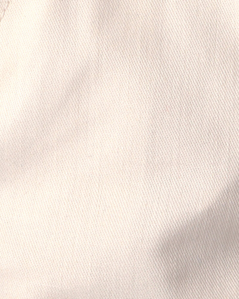 Baby Striped Shortall - Ivory/Navy Blue, image 5 of 6 slides