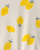 Toddler Lemon Tee - Cream/Yellow, image 2 of 3 slides