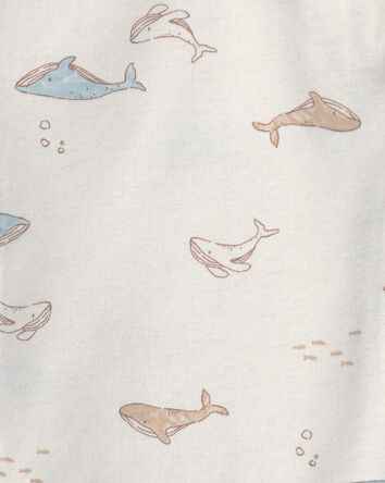 Baby 3-Piece Whale Long-Sleeve Top & Pant Set - Ivory, 