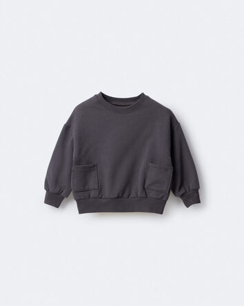 Toddler Otter Sweatshirt&trade; with Pockets - Dark Grey, 