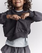 Toddler Otter Sweatshirt&trade; with Pockets - Dark Grey, image 4 of 6 slides