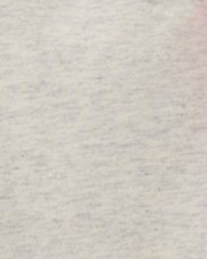 Baby Girl 2-Pack Pink & Grey Cotton Stretch Leggings, image 2 of 3 slides