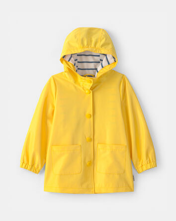 Toddler Boy Raincoat - Yellow, 