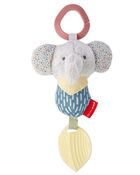 Bandana Buddies Chime & Teethe Toy - Elephant, image 1 of 3 slides