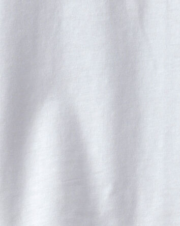 Toddler Girl Uniform Polo Shirt - White, 