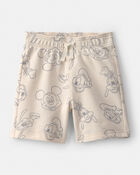 Toddler Boy 2-Piece Disney&copy; Mickey Mouse Short-Sleeve Top & Short Set - Cream, image 2 of 3 slides