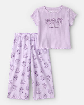 Toddler Girl 2-Piece Bluey&trade; Short-Sleeve Pajama Set - Purple, 