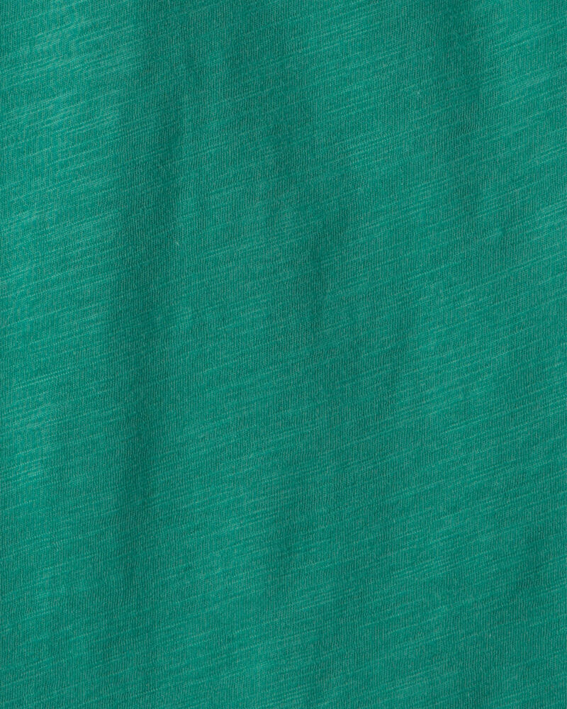Boys Colorblock Pocket T-Shirt - Green, image 2 of 3 slides
