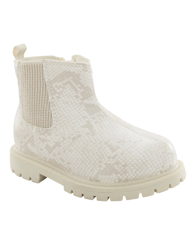 Toddler Snakeskin Chelsea Boots, image 1 of 6 slides
