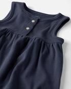 Toddler Girl 2-Pack Organic Cotton Knit Tanks in Meadow Bloom, image 2 of 6 slides