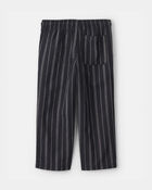 Toddler Striped Pants - Black, image 4 of 6 slides
