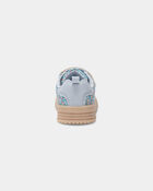 Toddler Girl Floral Casual Shoes - Blue, image 3 of 6 slides