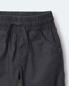 Toddler Boy Canvas Pull-On Pant -  Dark Grey, image 7 of 7 slides