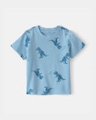Baby Boy Dinosaur T-Shirt - Blue, image 1 of 3 slides