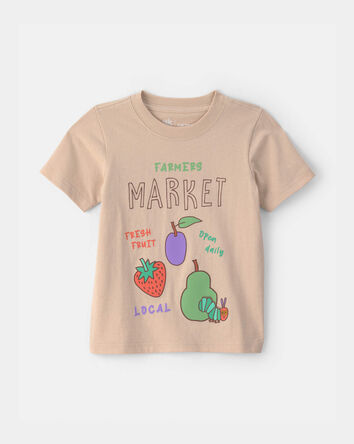 Toddler The Very Hungry Caterpillar Farmers Market Graphic Tee - Tan, 