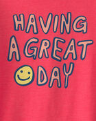 Toddler Boy 'Having A Great Day' Graphic Tee - Orange, image 2 of 3 slides