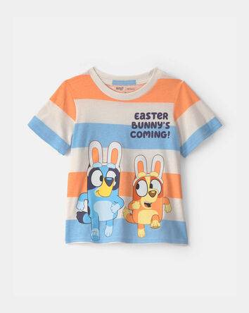 Toddler Bluey&trade; Easter Graphic Tee - Orange/Blue, 