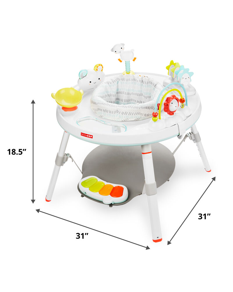 Silver Lining Cloud 3-in-1 Grow with Me Set with Activity Center & Toddler Chairs, image 7 of 7 slides