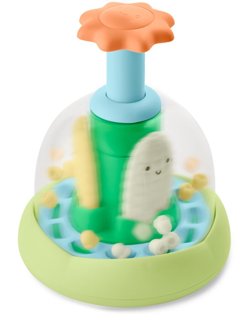 Farmstand Push & Spin Baby Toy, image 4 of 6 slides