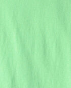 Kids Solid T-Shirt - Green, image 2 of 3 slides