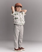 Toddler Boy Woven Pant - Grey, image 4 of 6 slides
