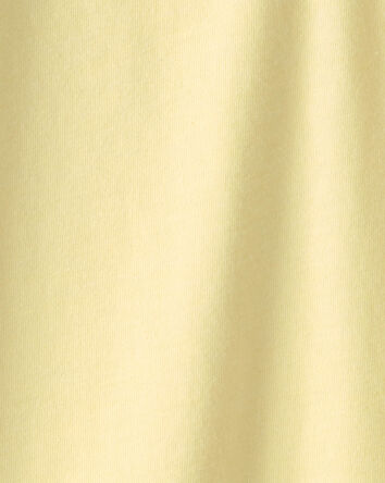 Boys Solid Henley T-Shirt - Yellow, 