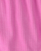 Baby Girl PurelySoft Flutter-Sleeve Top & Short Set - Pink, image 3 of 5 slides