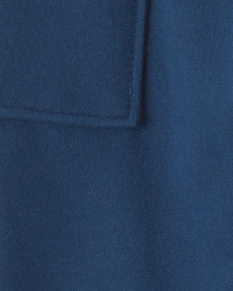 Baby Boy 3-Piece Bodysuit & Pant Set - Navy Blue/Cream, image 4 of 5 slides