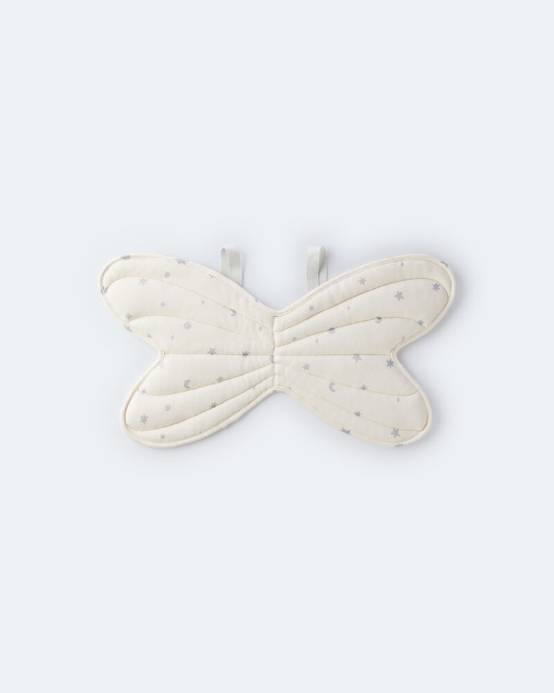 Toddler Girl Celestial Dress Up Wings - Cream/Silver, image 1 of 7 slides