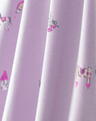 Baby Girl Fairytale 2-Way Zip PurelySoft Footie Sleep & Play Pajama - Purple, image 4 of 7 slides
