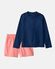 Navy/Coral