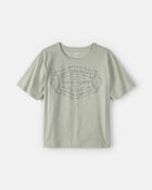 Boys 'New York' Graphic Tee - Green, image 1 of 3 slides