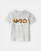 Toddler Despicable Me Minions Graphic Tee - Grey, image 1 of 2 slides